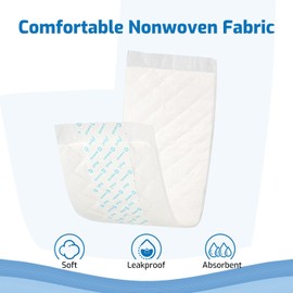 SUNKISS Trustplus Booster Pads 15" x 4", Extra Absorbency for Adult Incontine...