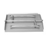 Stanbroil Stainless Steel Triple Flat Fireplace Burner Pan, 16.5 Inches