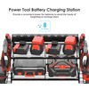 CCCEI Garage Tools Storage with Charging Station. Power Tool Battery
