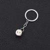 Elechobby Metal Dice Keychain 5 Color Options Party Favors Present