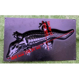 Betonex Mold Casting Crocodile DECORATIV Concrete Gator Garden Mold Alligator (#A07)