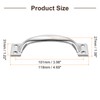 sourcing map Gate Handle Pulls, 2Pcs 5-inch/119mm Long Door Pull