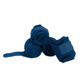 Rhinegold Knitted Travel/Stable Bandages, Turquoise, One Size