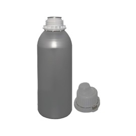 uh*Roh*Muh Aluminum Bottles with White Anti-Theft Caps and Plugs – Lightweight, Uncoated Interior for Essential Oils, Fragrance Oils, and Aromatherapy Products - 1250mL / 1.1 kg