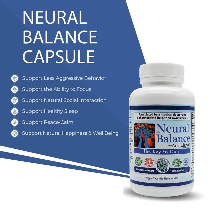 NEURAL BALANCE Anandanol with Proprietary Digestive Enzyme Blend (Capsules, 1