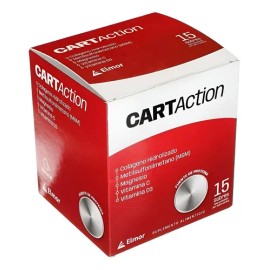 Cartaction Suplemento Alimenticio Con 15 Sobres Sin Sabor