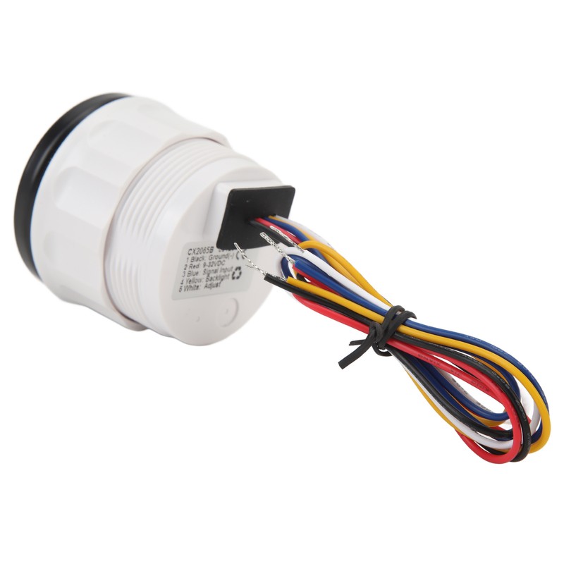2in Fuel Level Gauge Colorful Backlight Fuel Level Meter for