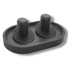 Electric Toothbrush Head Holder for Oral-B iO Toothbrush Head Holder, Toothbrush Holder for Bathroom, Compatible Only with Oral B iO Series – toothbrush holder – [Choose 2 to 6 Heads] (2 Heads)