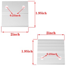 DZS ELEC 8PCS French Z Shaped Suspension Clip Board Hanger Aluminum Hanging Picture Display Board Wall Protection Board Advertising Sign Fastener Wall Mounted Photo Frame with Screws Hanging Artwork