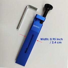 BININIU Brake Piston Press Tool for Shimano Bicycle Disc Brake Caliper Piston for Shimano 2 Pistons/4 Pistons, Width 2.4 cm, Universal, Blue Colour