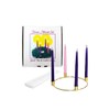 General Wax and Candle Co. Advent Home, Purple & Pink,