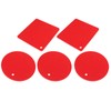 5Pcs Silicone Trivet Mat Square Round Honeycomb Hot Pad Non