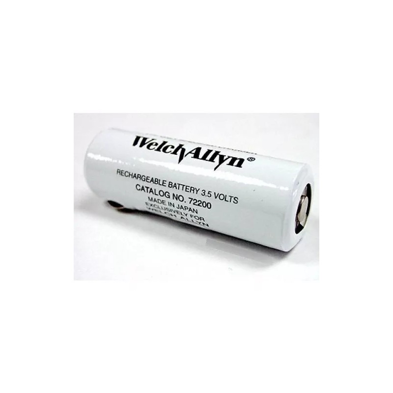 Welch Allyn Bateria Recargable 3.5v Color Negra Mod. 72200