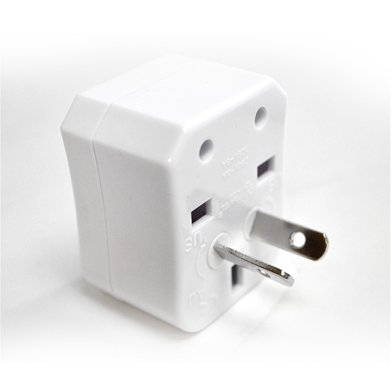 Ceptics International Travel Plug Adapter Kit, 3 Pcs