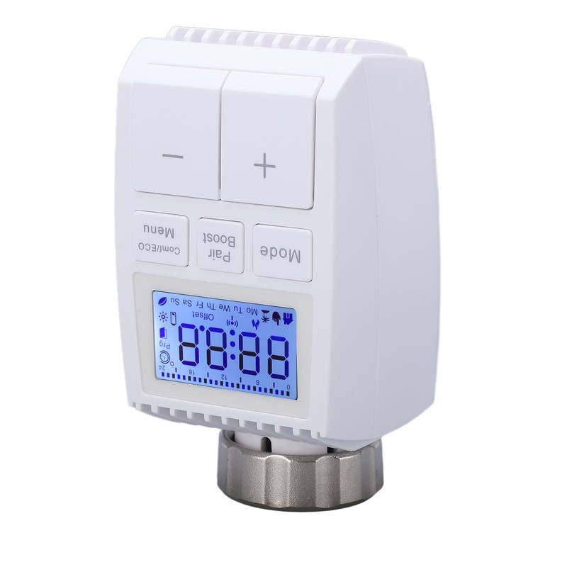 Smart Thermostat Radiator Temperature Controllable Wireless ABS Heating Valve for