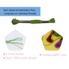 12 Skeins Embroidery Threads, Cross Stitch Thread Fiber Cotton of
