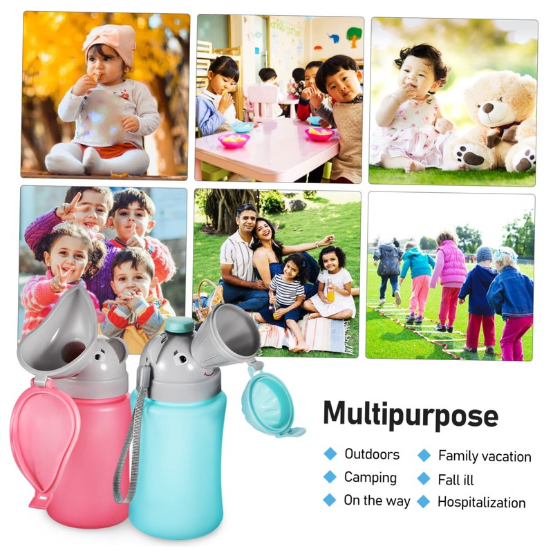 SUPVOX Emergency Toddler Urinal Bottle for Boys Girls Portable Boys