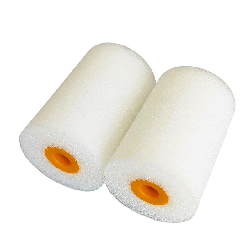 Quercos Paint Roller 5 cm Superfine 2 Pieces Paint Roller,