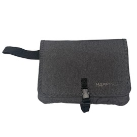 Happy Kit - Pouch with Lock, 9.69 x 6.34 x 1.26 Bag Kit for Travel and Home, Water Resistant Money Bag Organizer with Combination Lock, Portable Travel Bag