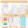 CRASPIRE A6 Budget Planner Refill Set 6-Holes Expense Budget Tracker