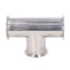Triple Clamp Tee 3 Way 304 Stainless Steel Hose Pipe