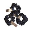 3 Pack IL MAKIAG BLACK LUXE SOFT SCRUNCHIE