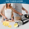 Electric French Fry Cutter, Professional Commercial Potato Cutter with 1/2