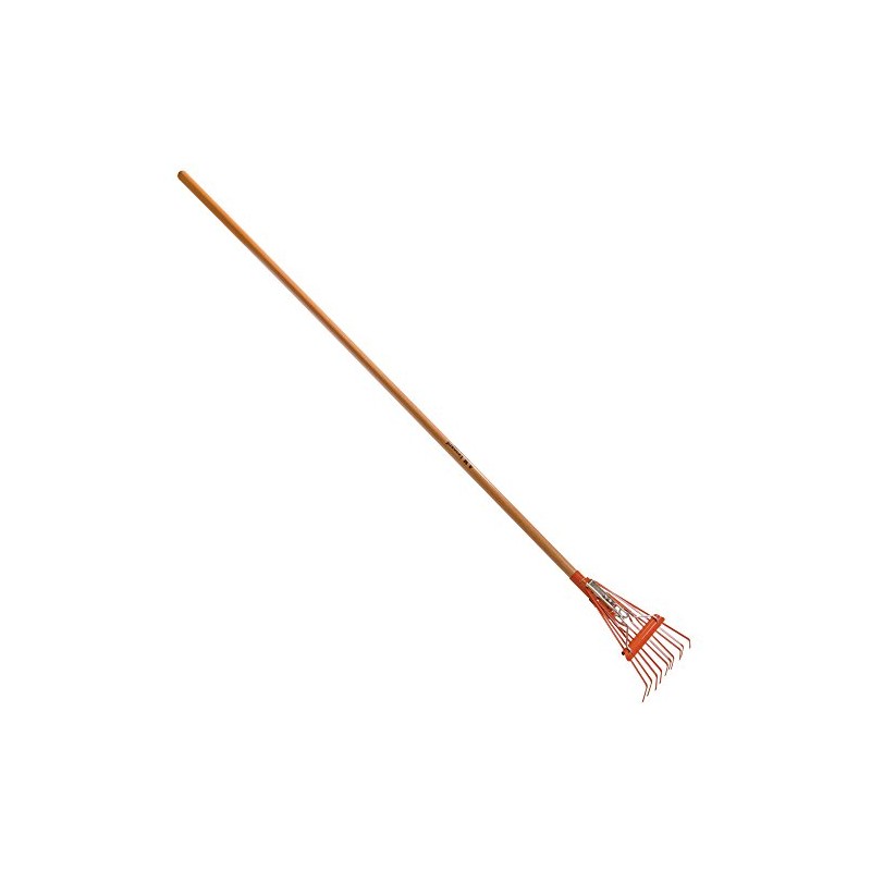 A.M. Leonard Narrow Shrub Rake, 8 Inches Wide, 54 Inch