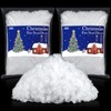 Ruisita 2 Bags Christmas Fake Snow Artificial Snow 17.6 Ounces