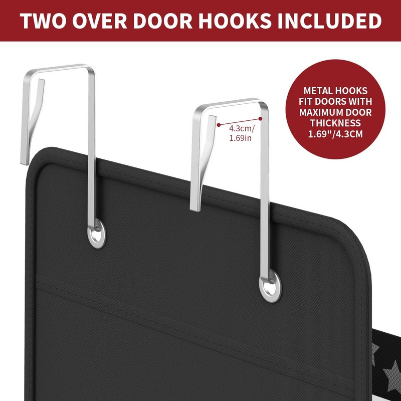 Vinsani Over The Door Hanging Organiser Space Saving Storage Solution