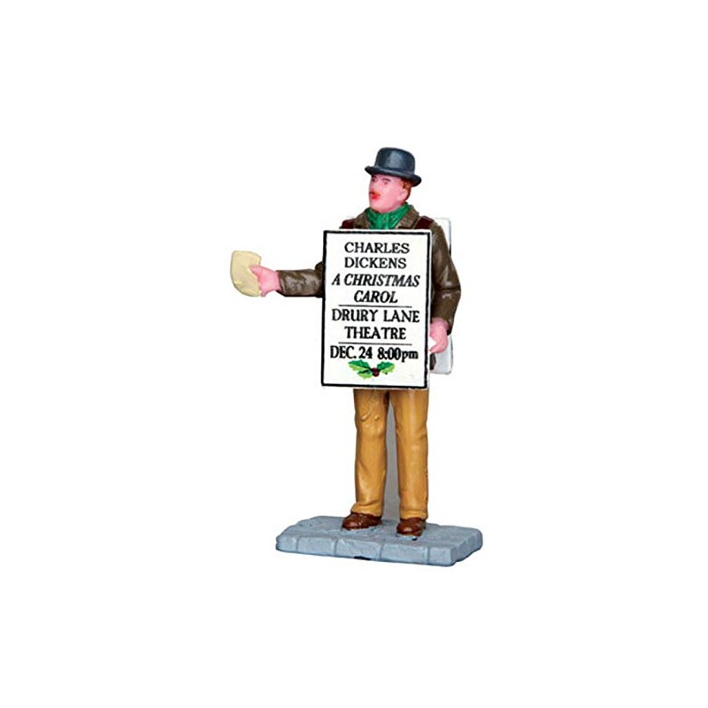 Lemax Village Collection Sandwich Board Man # 42258