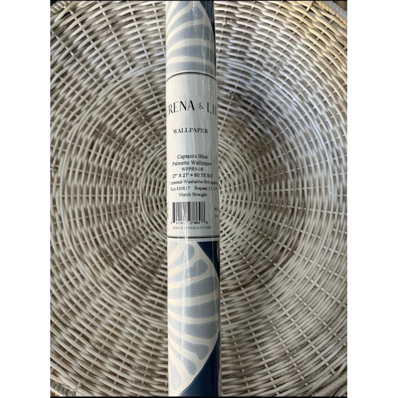 Serena & Lily Palmetto Wallpaper-Capt