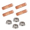 Hexagonal Flange Flange Nuts High Strength Turbo Bolt Set with