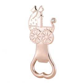15 abrebotellas, regalos de baby shower, recuerdos de fiesta en forma de carrige, para invitados, bonitos suministros de fiesta, regalo para niña, cumpleaños con caja de regalo individual (carro de
