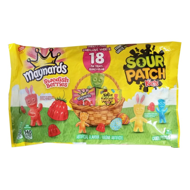 Mondelez Canada Inc Maynards Sour Patch Kids and Swedish Berries