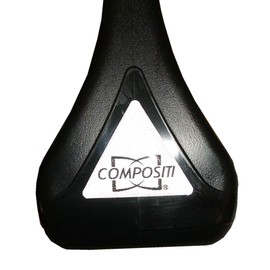Compositi Reflex Plastic Stirrups with Flexible Wide Tread Black / Brown Plastic Stirrups