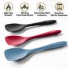 Upgrade Silicone Spatula Spoon Set,VOVOLY Heat Resistant Rubber Spoonula, Seamless