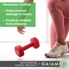 Gaiam Dumbbell Hand Weight (Sold in Singles) - Neoprene Coated