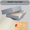 Lineco, Archival Storage Box, Museum Preservation Organizer with Drop Front