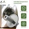 63818002 Temp Control Knob Fits for TPI63818002 Replacement Parts (2Pack)