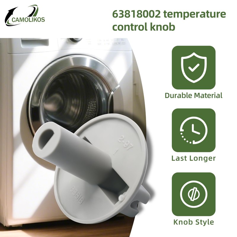 63818002 Temp Control Knob Fits for TPI63818002 Replacement Parts (2Pack)