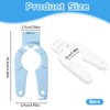 3Pcs Bottle Openers for Arthritic Hands, Multifunctional Plastic Bottle Can