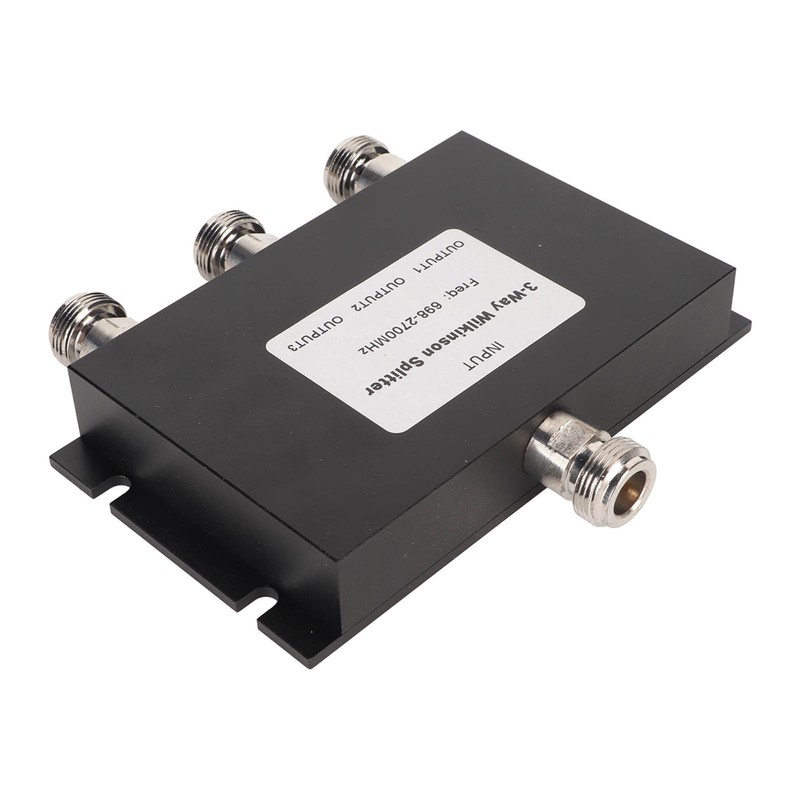 3 Way TV Signal Splitter Professional 698‑2700MHz 3 Way Power