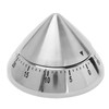 Pointed Mechanical Timer Clear Scale Stainless Steel Cooking Mechanical Reminder