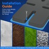 Toutgood Mini Split Pad for Condenser: Ground Base for Air