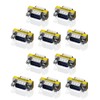 10 x 9 Pin Gender Changer Adapter Male Male Serial