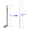 Bingfu FM Antenna 50cm 6 Sections Telescopic FM Radio Antenna