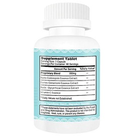 M.U Magic Herb Suplemento antienvejecimiento Mermaid USA Natural y Verde Lucha contra las arrugas, manchas oscuras, ojeras, hinchazón
