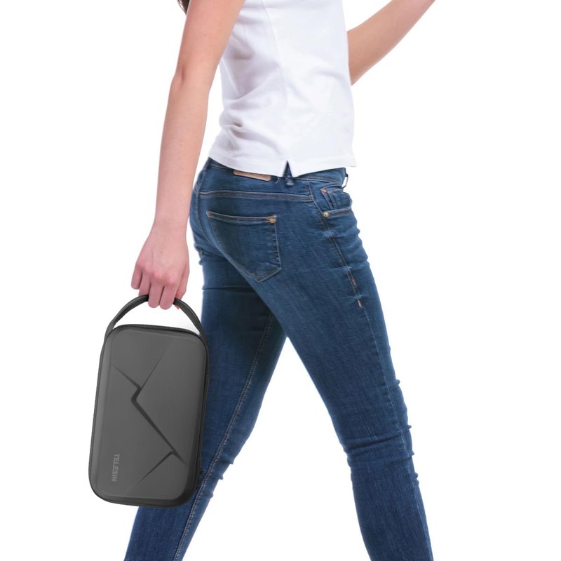 AFAITH gopro storage case, black, Country