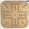 Hand Made Aggravation Board, WEATHERED OAK, Four Player, (GS-4)